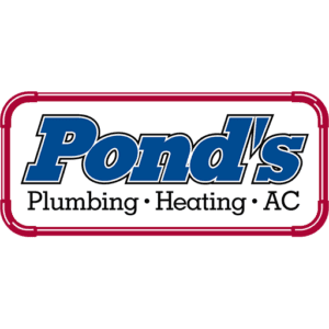 Pond's Plumbing, Heating and Air Conditioning logo